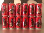 Jupiler Red Devils set blikken uit 2021 Complete set 355 ml, Ophalen of Verzenden, Jupiler