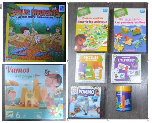 Jeux de société, stratégie, dominos,... (Djeco, alphabet...), Enfants & Bébés, Jouets | Éducatifs & Créatifs, Neuf, Puzzles, Enlèvement ou Envoi