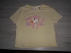 licht geel t shirt snoopy maat 134 - 140, Meisje, H&M, Ophalen of Verzenden, Zo goed als nieuw