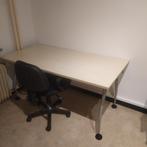 Bureautafel, Ophalen, In hoogte verstelbaar, Zo goed als nieuw, Bureau