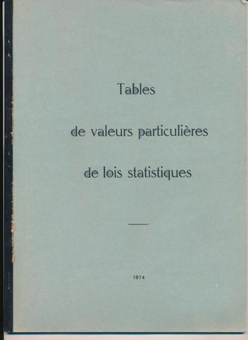 Manuels et cours de statistiques