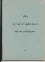 Manuels et cours de statistiques, Gelezen, Ophalen of Verzenden, Hoger Onderwijs, Divers auteurs
