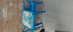 Te koop blauwe tafel en 2 stoeltjes, Kinderen en Baby's, Ophalen, Gebruikt