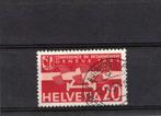 postzegels belgie zwitserland luchtpost nr 17 gestemp, Postzegels en Munten, Gestempeld, Zonder stempel, Verzenden, Gestempeld