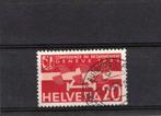 postzegels belgie zwitserland luchtpost nr 17 gestemp, Postzegels en Munten, Verzenden, Gestempeld, Gestempeld, Zonder stempel