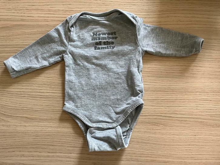 Babyromper lange mouw – maat 56, Kinderen en Baby's, Babykleding | Maat 56, Zo goed als nieuw, Ophalen of Verzenden