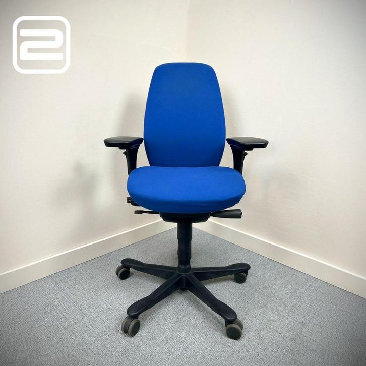 KINNARPS	9000	Bureaustoel, Huis en Inrichting, Bureaustoelen, Gebruikt, Bureaustoel, Blauw, Ergonomisch, Ophalen