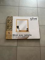 Spiegel met een schap, Huis en Inrichting, Woonaccessoires | Spiegels, Ophalen, Minder dan 50 cm, Nieuw, Minder dan 100 cm