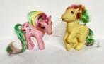 2 vintage My Little Pony Rainbow Collectie G1 1983, Verzenden, Gebruikt