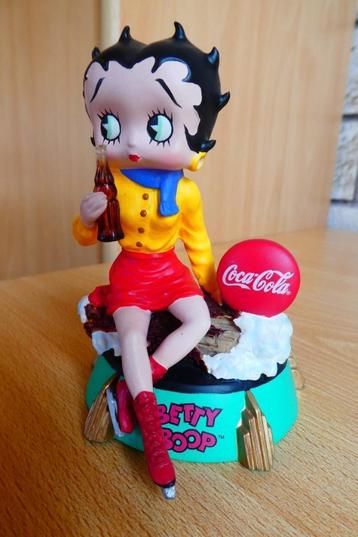Betty Boop coca cola Van schaatsen. Vandor beschikbaar voor biedingen