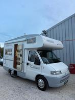Petit camping car Fiat Mobilvetta 4Places Garantie !, Caravans en Kamperen, Mobilhomes, Koelkast, Standaard zit, Fiat, Luifel