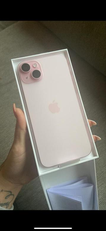 Iphone 15 plus roze 
