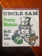 Uncle Sam Pretty Woman 45 rpm vinyl single, Utilisé, Enlèvement ou Envoi, Single