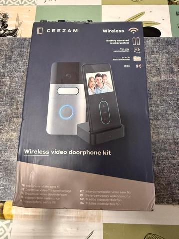 Sonette video, Enlèvement, Caméra intégrée, Neuf, Sans fil