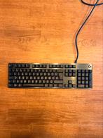 Logitech G413 AZERTY keyboard, Comme neuf, Azerty, Clavier gamer, Filaire