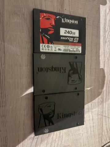 3x 240 gig ssd beschikbaar voor biedingen