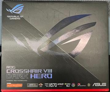 ASUS ROG Crosshair VIII Dark Hero – AM4 / X570 beschikbaar voor biedingen