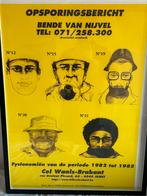 Affiche Bende van Nijvel in lijst, Verzamelen, Rechthoekig Staand, Met lijst, Deurposter of groter, Ophalen of Verzenden