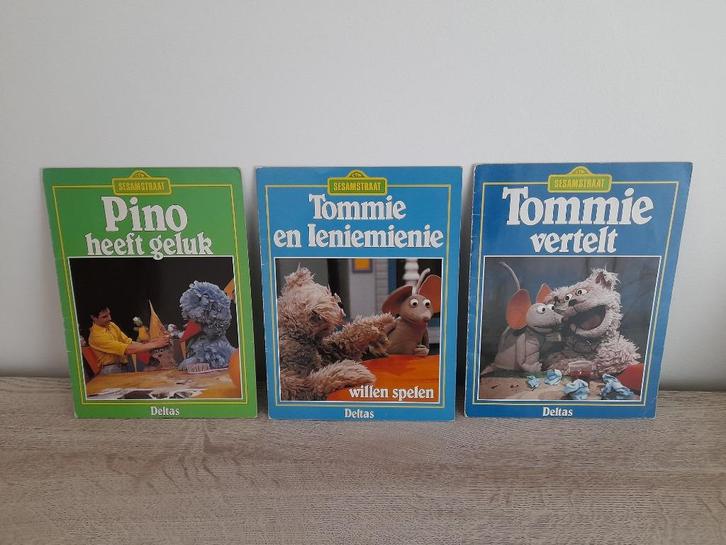 Vintage boekjes Sesamstraat, Boeken, Kinderboeken | Kleuters, Gelezen, Ophalen of Verzenden
