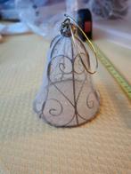 Metalen klokje voor in de kerstboom. Kerstbal., Ophalen of Verzenden, Zo goed als nieuw