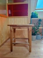 Stevig houten krukje, Ophalen, Gebruikt