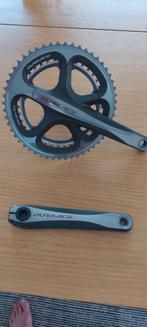 Crankstel Shimano Dura Ace 52/39, Fietsen en Brommers, Ophalen, Zo goed als nieuw, 10 tot 15 versnellingen