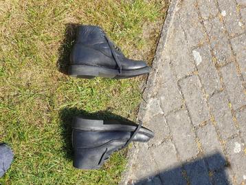 Vintage hoge schoenen, jachtschoenen, maat 40 beschikbaar voor biedingen