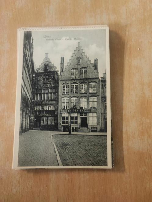 Ieper grande place vielles maisons, Verzamelen, Postkaarten | België, Ophalen of Verzenden