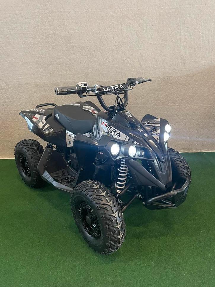 Nieuwe Ultra 1200 watt 48V elektrische zwarte kinder quad, Enfants & Bébés, Jouets | Extérieur | Véhicules à batterie, Neuf, Enlèvement