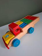 vintage vrachtwagen met blokken kredietbank, Enlèvement ou Envoi