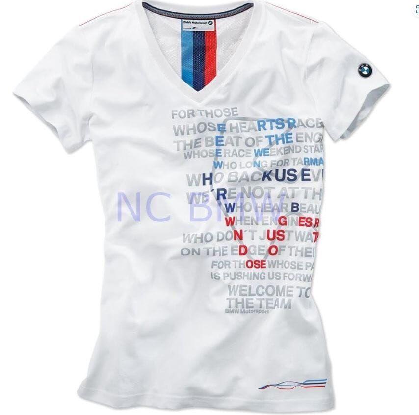 T-shirt dames Motorsport graphic wit maat M merchandise 8014, -, -, Nieuw, Ophalen of Verzenden