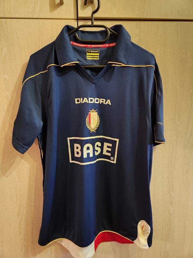 Maillot Standard De Liège 2009/2010 – Diadora, Rouge, Homme XL, Neuf