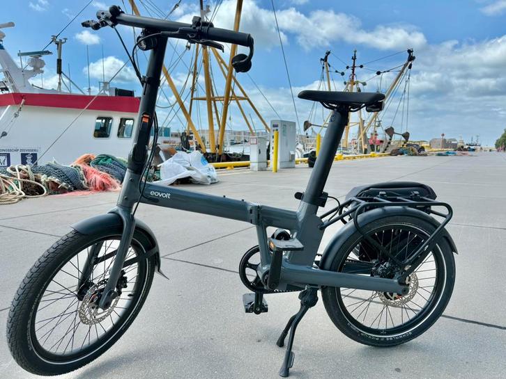 Elektrische Plooifiets Eovolt Afternoon Pro, Fietsen en Brommers, Fietsen | Vouwfietsen, Zo goed als nieuw, Ophalen
