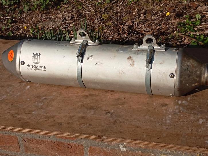 Husqvarna enduro-geluiddemper, Motoren, Accessoires | Overige, Gebruikt, Ophalen