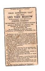 doodsprentje oorlogsslachtoffer Merksplas + Hamburg 1944, Verzamelen, Ophalen of Verzenden, Overige soorten, Foto of Poster