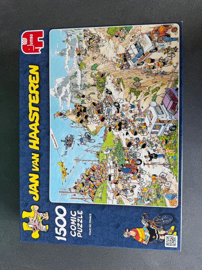 Puzzel Jan Van Haasteren, Ophalen, 500 t/m 1500 stukjes, Zo goed als nieuw, Legpuzzel