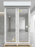 Porte-fenêtre PVC blanc - 1m 45 / 2m10 - 500 €, Enlèvement ou Envoi