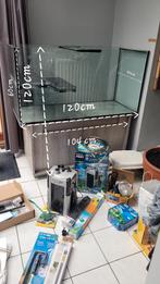 Aquarium 120x50x60 avec plage et pompe, Enlèvement ou Envoi, Neuf, Aquarium vide
