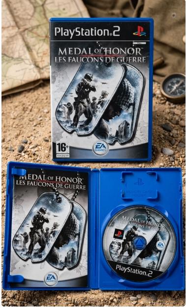 Medal of Honor : Les Faucons de Guerre - PS2 (VF), Consoles de jeu & Jeux vidéo, Aventure et Action, À partir de 16 ans, Utilisé