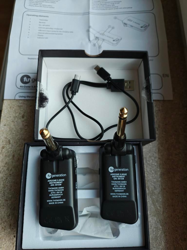 5.8Ghz draadloos systeem voor instrumenten, FunGeneration, N, Ophalen of Verzenden, Nieuw, Overige merken