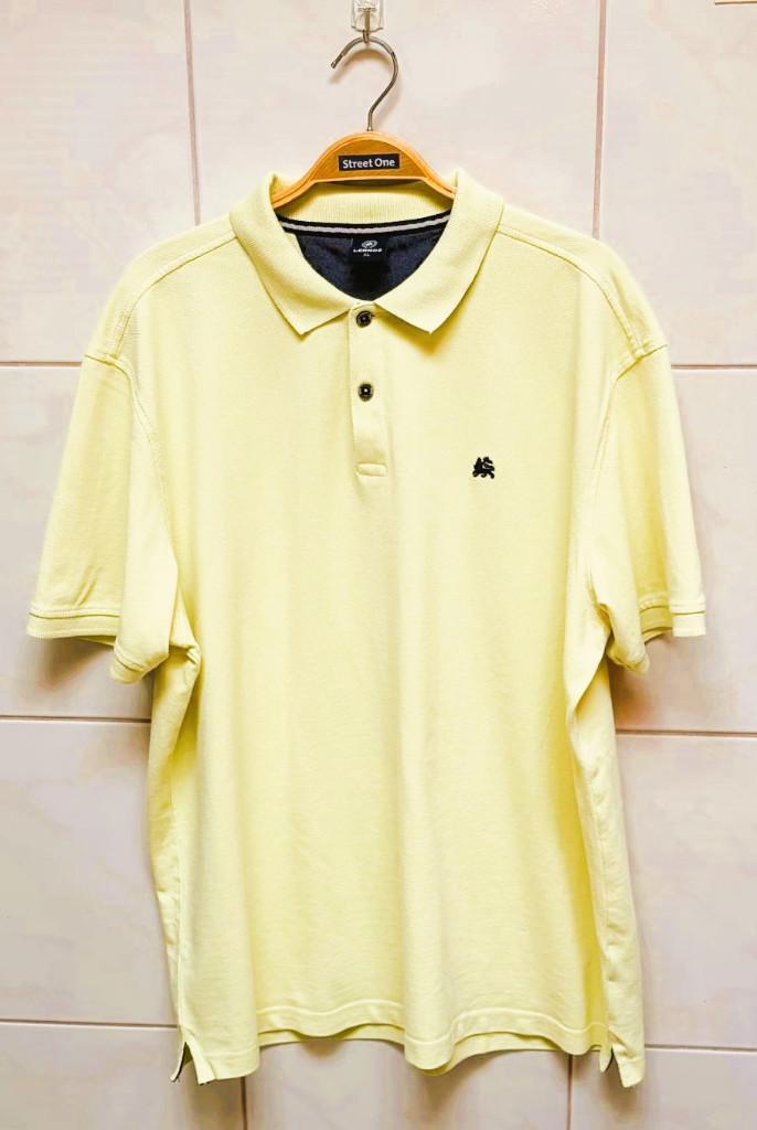 Polo - Lerros - XL, Vêtements | Hommes, Polos, Comme neuf, Taille 56/58 (XL), Jaune, Enlèvement ou Envoi