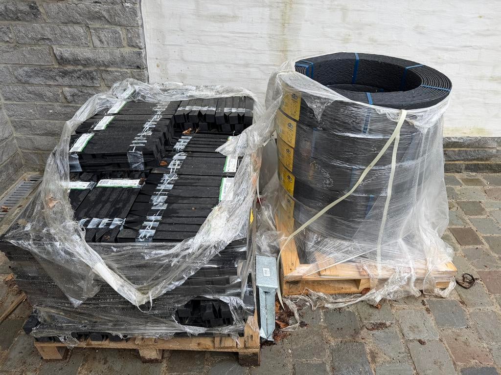 Bordures de jardin avec piquet - Eco-Bordures Ecolat, Bordure, 200 cm ou plus, Synthétique, Enlèvement