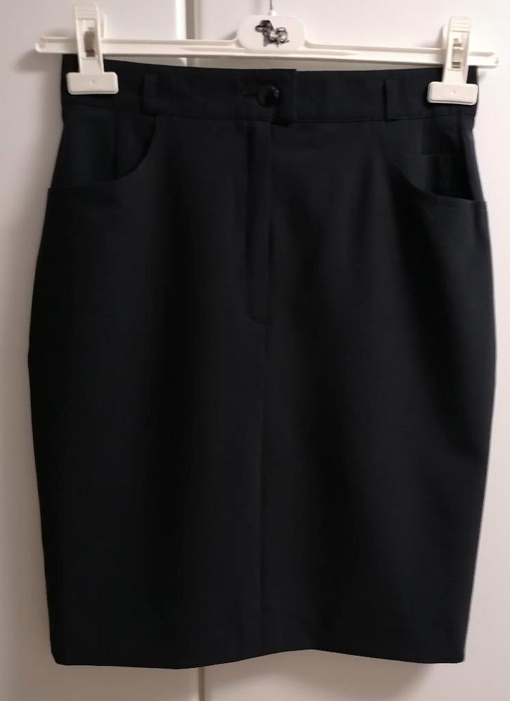 Donkerblauwe smalle rok met split van Bardehle, 38, Kleding | Dames, Rokken, Zo goed als nieuw, Ophalen of Verzenden