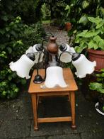 Retro luster : hout/metaal, Enlèvement, Utilisé, Verre