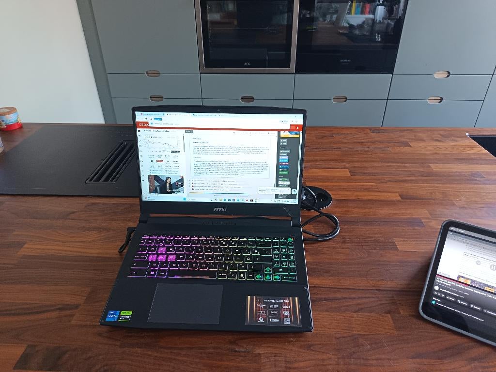 Msi  katana  15hx, Computers en Software, Windows Laptops, Ophalen, MSI, 15 inch, Intel Core i7 processor