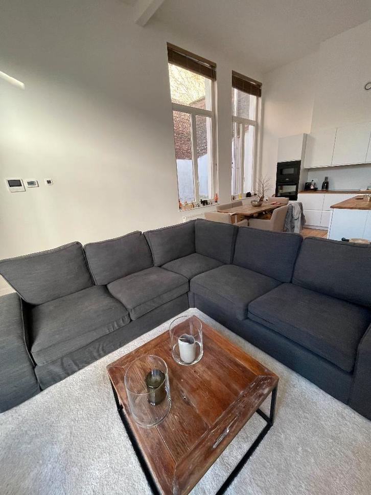 Zetel, Maison & Meubles, Canapés | Salons, Utilisé, Banc d'angle, Quatre personnes ou plus, Tissus, Enlèvement