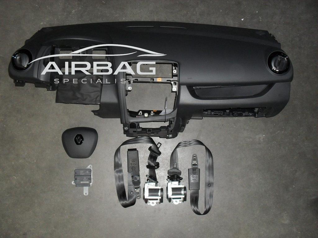 Complete airbag set Renault Clio model 2013-2019, Auto-onderdelen, Dashboard en Schakelaars, Renault, Gebruikt, Ophalen of Verzenden