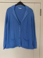 Mooie blauwe damesgilet LUCIA, maat 42. Zeer goede staat, Taille 42/44 (L), Enlèvement ou Envoi, Porté, Bleu