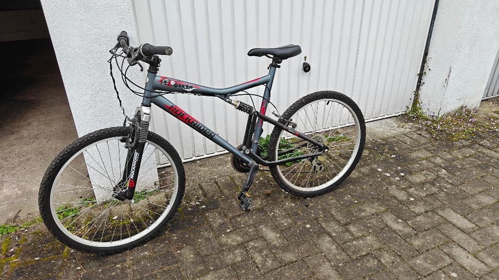 VTT Rockrider tout suspendu (Decathlon) – 21 vitesses, Vélos & Vélomoteurs, Enlèvement, Utilisé, Hommes, Autres marques