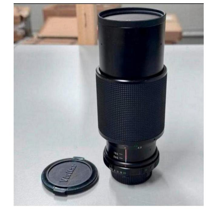 Vivitar 75-205mm f3.8 Macro focusing zoom canon-mount lens, Audio, Tv en Foto, Foto | Lenzen en Objectieven, Zo goed als nieuw